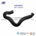 DIN Std Rail Anchor Railway Fastener System for Railway Track